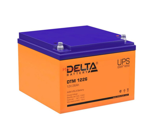 Delta DTM 1226 Аккумуляторная батарея