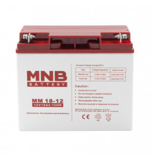 MNB BATTERY MM 18-12 Аккумуляторная батарея