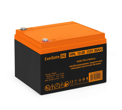 Exegate HRL 12-26 EX285663RUS Аккумуляторная батарея