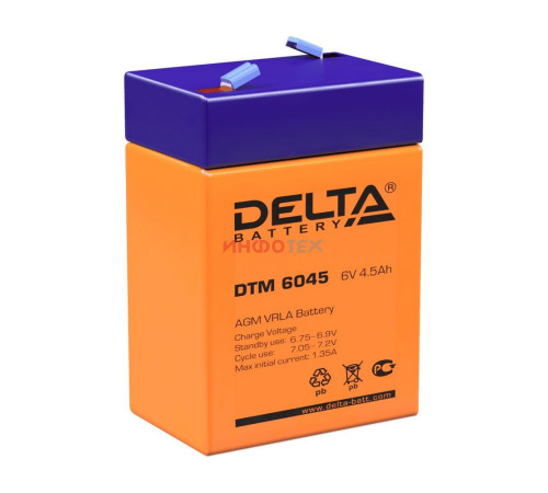 Delta DTM 6045 Аккумуляторная батарея