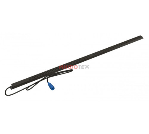 Hyperline SHE-36IEC-6BIEC-1I-3PVB Блок розеток