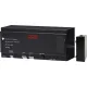 PowerCom DRU-1500 ИБП {OffLine, 1500VA/900W, крепление на DIN-рейку}