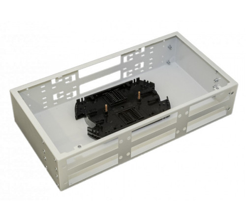 Hyperline FO-19R-2U-6XSLT-W140H42-48UN-GY Бокс оптический