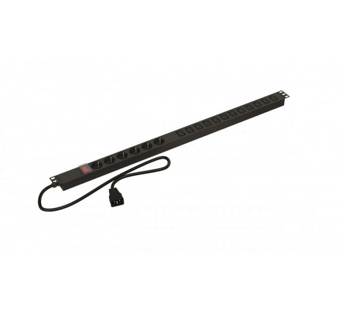 Hyperline SHE-6SH-12IEC-S-2.5AIEC Сетевой фильт