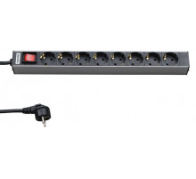 Hyperline SHT19-8SH-S-2.5EU Блок розеток