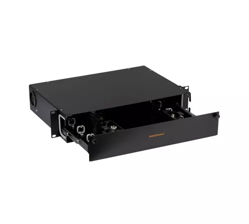 NIKOMAX NMC-OKFP-SL-2U-BK Органайзер оптический