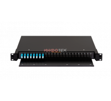 NIKOMAX NMF-RP16LCUS2-TS-P1-1U-BK Оптический кросс