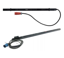БРП Uniprom, с мониторингом, 0U, 400В, 3Ф, 16A, 36xC13 12xC19, 3м кабель, IEC309 UP8881