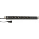 Hyperline SHT19-6SH-2.5IEC Блок розеток