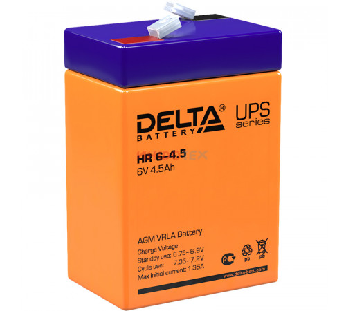 Delta HR 6-4.5 Батарея