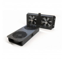 Hyperline TFAB-T2FR-RAL9004 Вентиляторный модуль