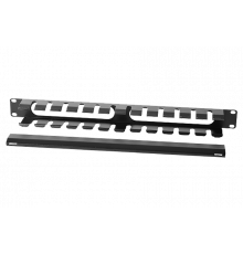 ЦМО ГКЗ-1U-9005 Органайзер кабельный горизонтальный