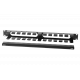 ЦМО ГКЗ-1U-9005 Органайзер кабельный горизонтальный
