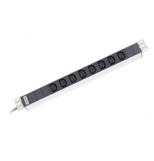 Hyperline SHT19-8IEC-2.5IEC Блок розеток