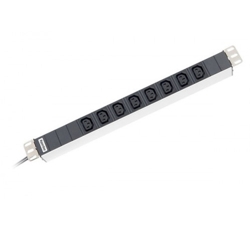 Hyperline SHT19-8IEC-2.5IEC Блок розеток