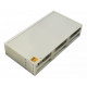 Hyperline FO-19R-2U-6XSLT-W140H42-48UN-GY Бокс оптический