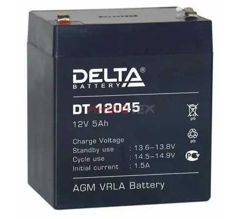 Delta DT 12045 Свинцово- кислотный аккумулятор