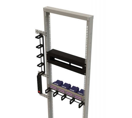 Hyperline ORL1-32-RAL7035 Открытая стойка