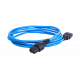 ЦМО REM R-10-CORD-C13-C14-3-BLUE Шнур питания с фиксатором
