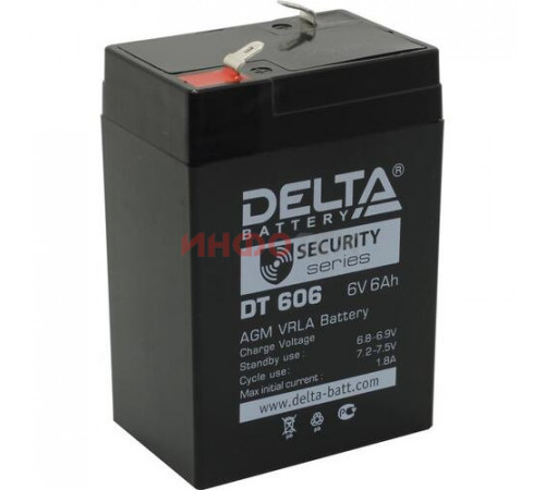 Delta DT 606 6,31 Свинцово- кислотный аккумулятор