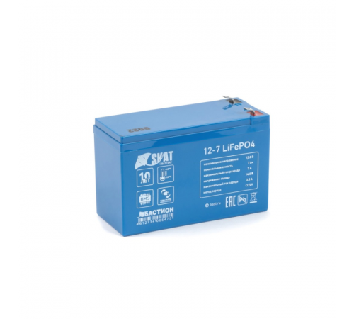 Бастион SKAT I-BATTERY 12-7 LIFEPO4 Li-ion Аккумулятор