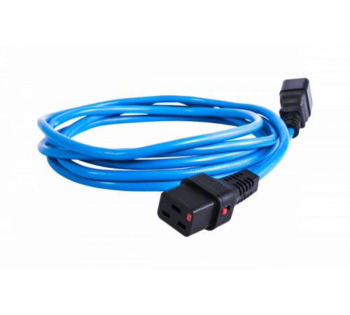 ЦМО REM R-16-CORD-C19-C20-1.8-BLUE Шнур питания с фиксатором