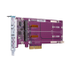 QNAP QM2-2S-220A Плата расширения
