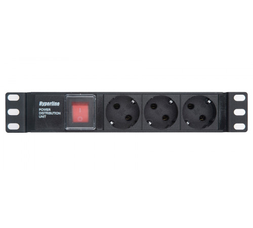 Hyperline SHE10-3SH-S-IEC Блок розеток