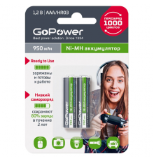 GoPower HR03 00-00018321 Аккумулятор предзаряженный
