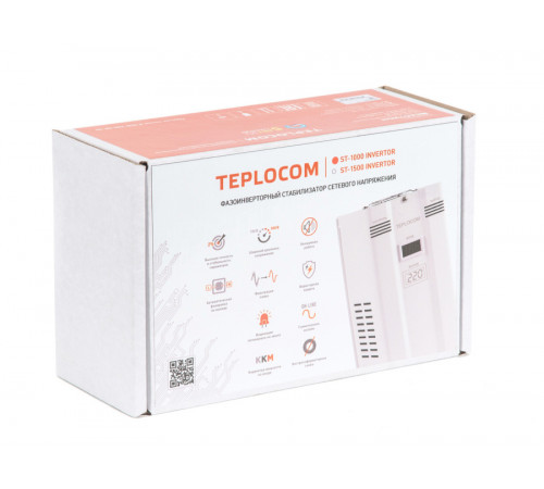 Bastion TEPLOCOM ST-1000 INVERTOR Инверторный стабилизатор напряжения