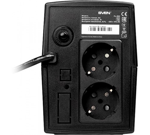SVEN Pro 600 SV-013837 Источник бесперебойного питания