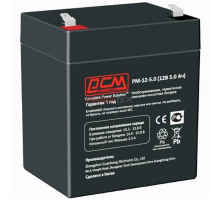 POWERCOM PM-12-5.0 Батарея свинцово-кислотная типа AGM