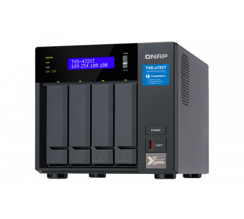 QNAP TVS-472XT-PT-4G Сетевой RAID-накопитель