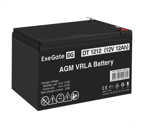 ExeGate ES255176RUS DT 1212 Аккумуляторная батарея