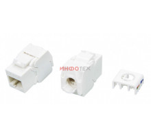 Hyperline KJ8-8P8C-C6A-180-TLS-WH Вставка