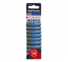 GoPower LR03 AAA BL10 Alkaline 1.5V 00-00019864 Батарейка AAA