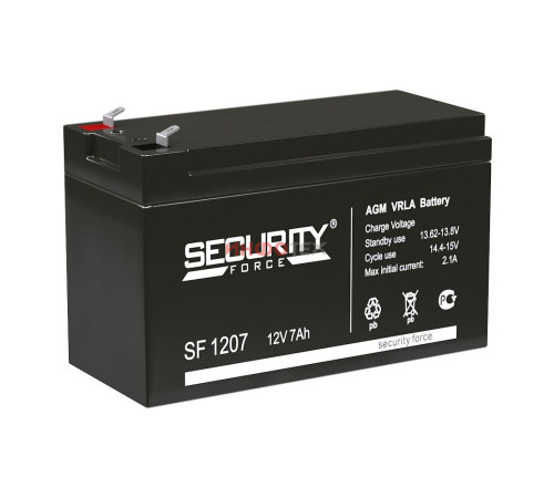 Secuirity Force SF 1207 Аккумуляторная батарея