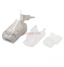 Hyperline PLUG-8P8C-UV-C6A-SH-50 Разъем