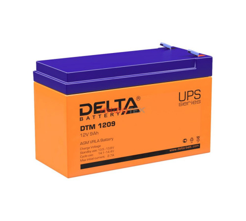 Delta DTM 1209 Аккумуляторная батарея