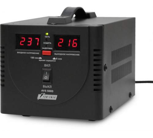 POWERMAN AVS 500D BLACK Стабилизатор