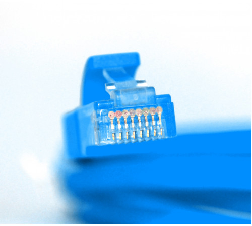 Greenconnect RJ45(m) - RJ45(m) Cat. 5e U/UTP PVC 2м синий