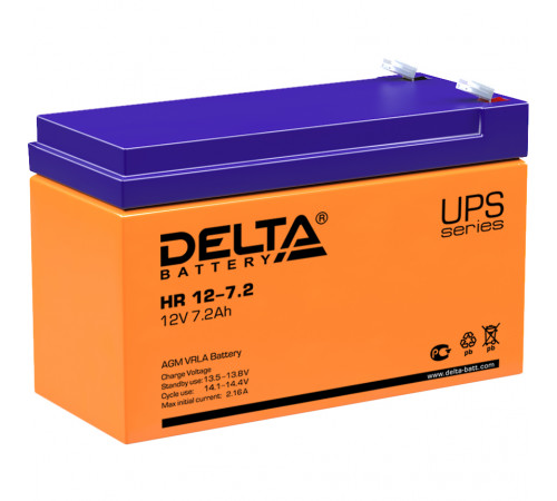 Delta UPS HR 12-7.2 (12V / 7.2Ah)