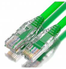 Greenconnect RJ45(m) - RJ45(m) Cat. 5e UTP  0.15м зеленый