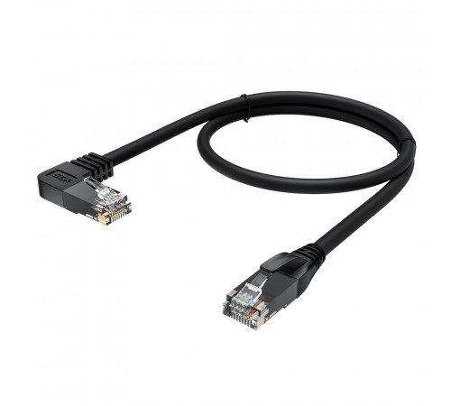 Greenconnect RJ45(m) - RJ45(m) Cat. 5e 2м чёрный