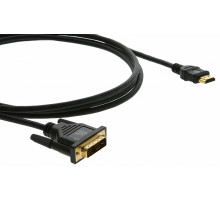 Kramer DVI-D (m) - HDMI (m) 0.9м