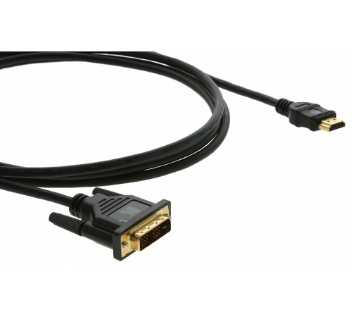 Kramer DVI-D (m) - HDMI (m) 0.9м