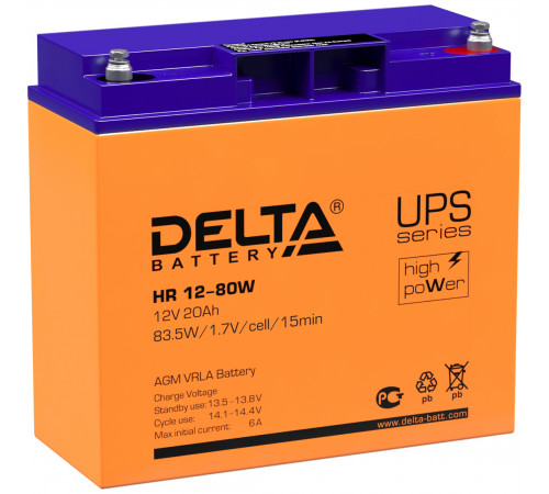 Delta HR 12-80 W (12V / 80Ah)