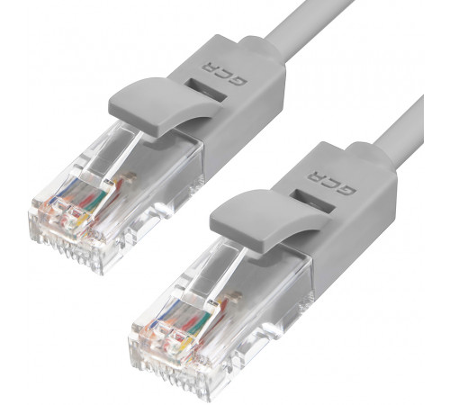 Greenconnect RJ45(m) - RJ45(m) Cat. 5e U/UTP PVC 30м серый