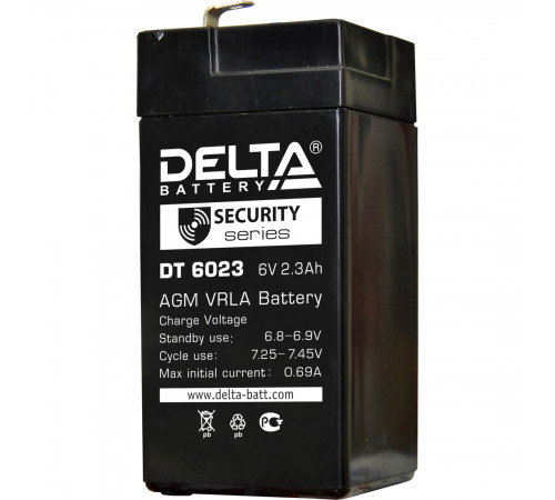 Delta DT 6023 (6V / 2.3Ah)