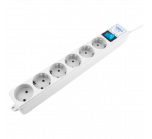 Power Cube Pro (3 м, 6 розеток)